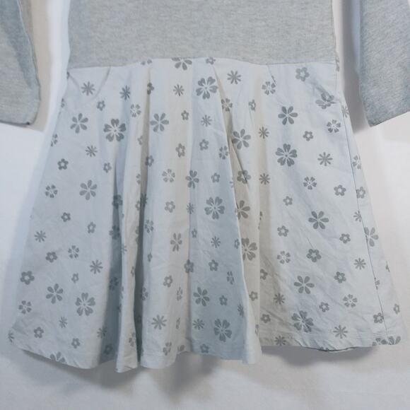 Chasing Fireflies Gray Cozy Dress With Pockets Size Girls 7/8 - Picture 4 of 10